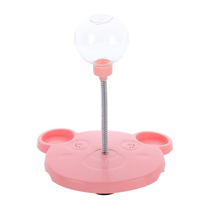 "Cat & Dog Toy & Leaking Food Ball: Self-Playing Tumbler for Funny Swing, Puzzle Training, and Dispenser Bowl." - PetFindsUSA - PetFindsUSA